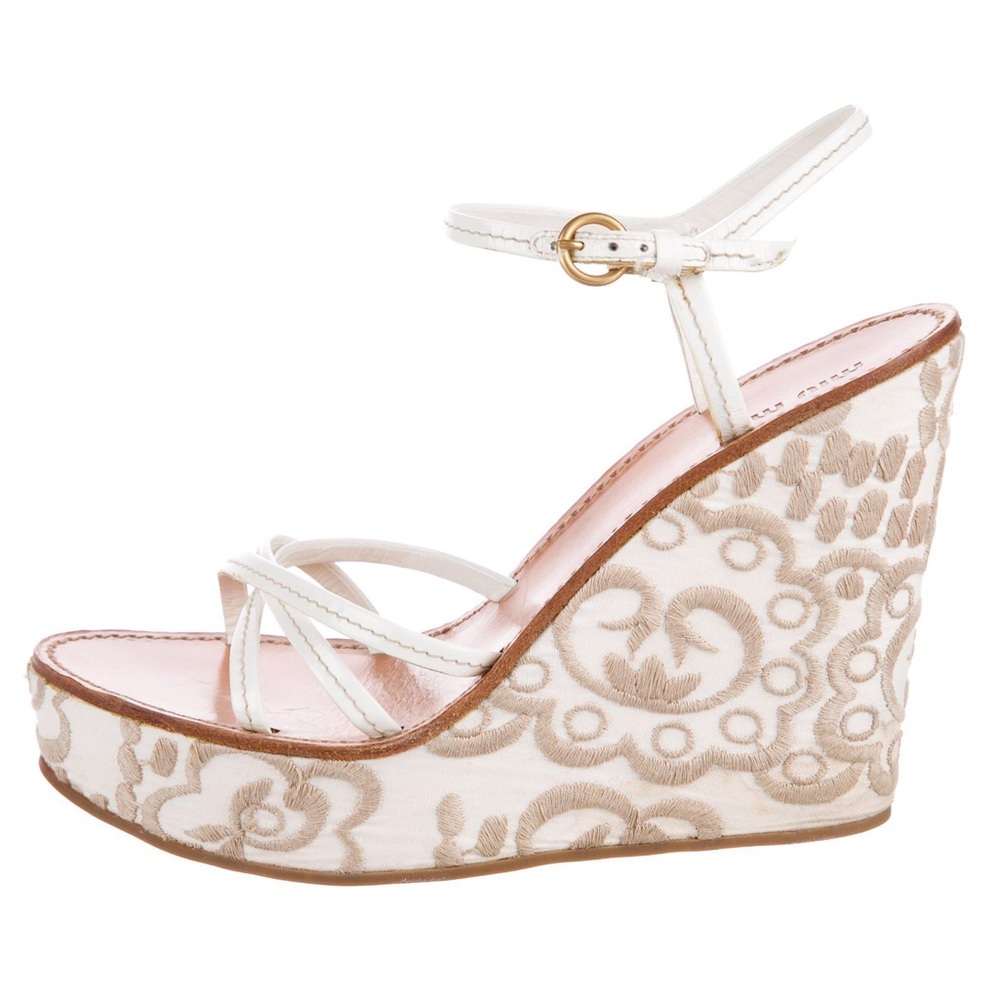 Miu Miu by Prada Wedges